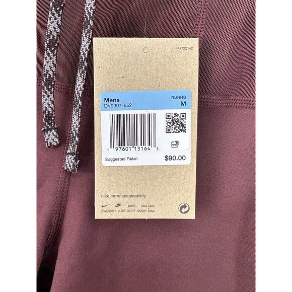 New Nike Trail Lava Loops Running Tights Shorts Men's M NWT $90 DV9307-652 NWT - Picture 2 of 16